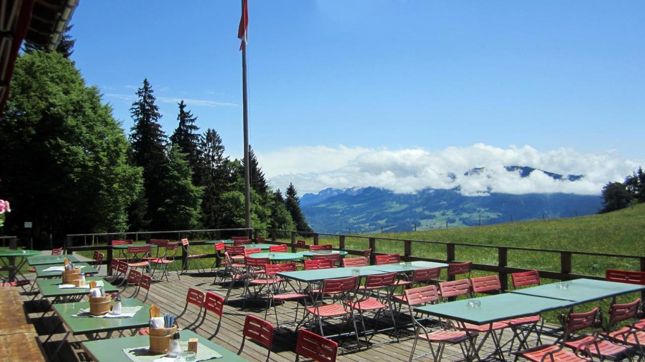 Alpengasthof Brüggele Alberschwende Exterior foto