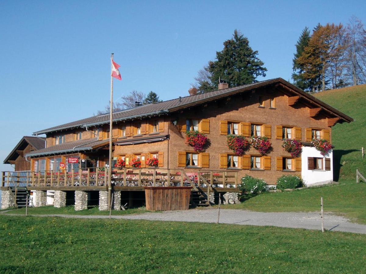 Alpengasthof Brüggele Alberschwende Exterior foto
